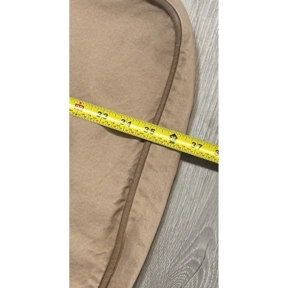 LL Bean Premium Dog Bed Replacement Cover Khaki Tan Denim Medium 28x36